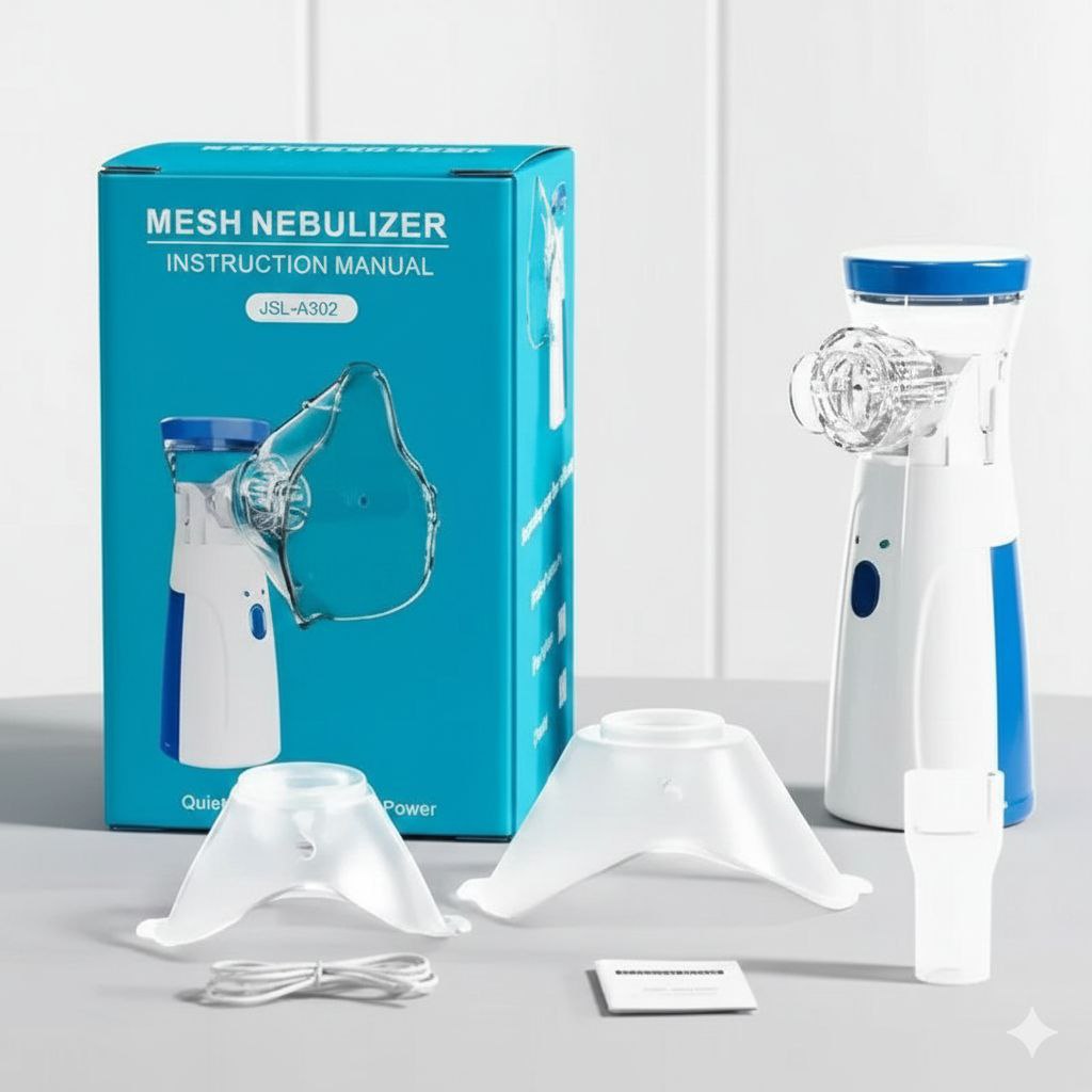 Portable Ultrasonic Rechargeable Mesh Nebulizer Machine